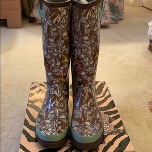 Ed Hardy rain boots